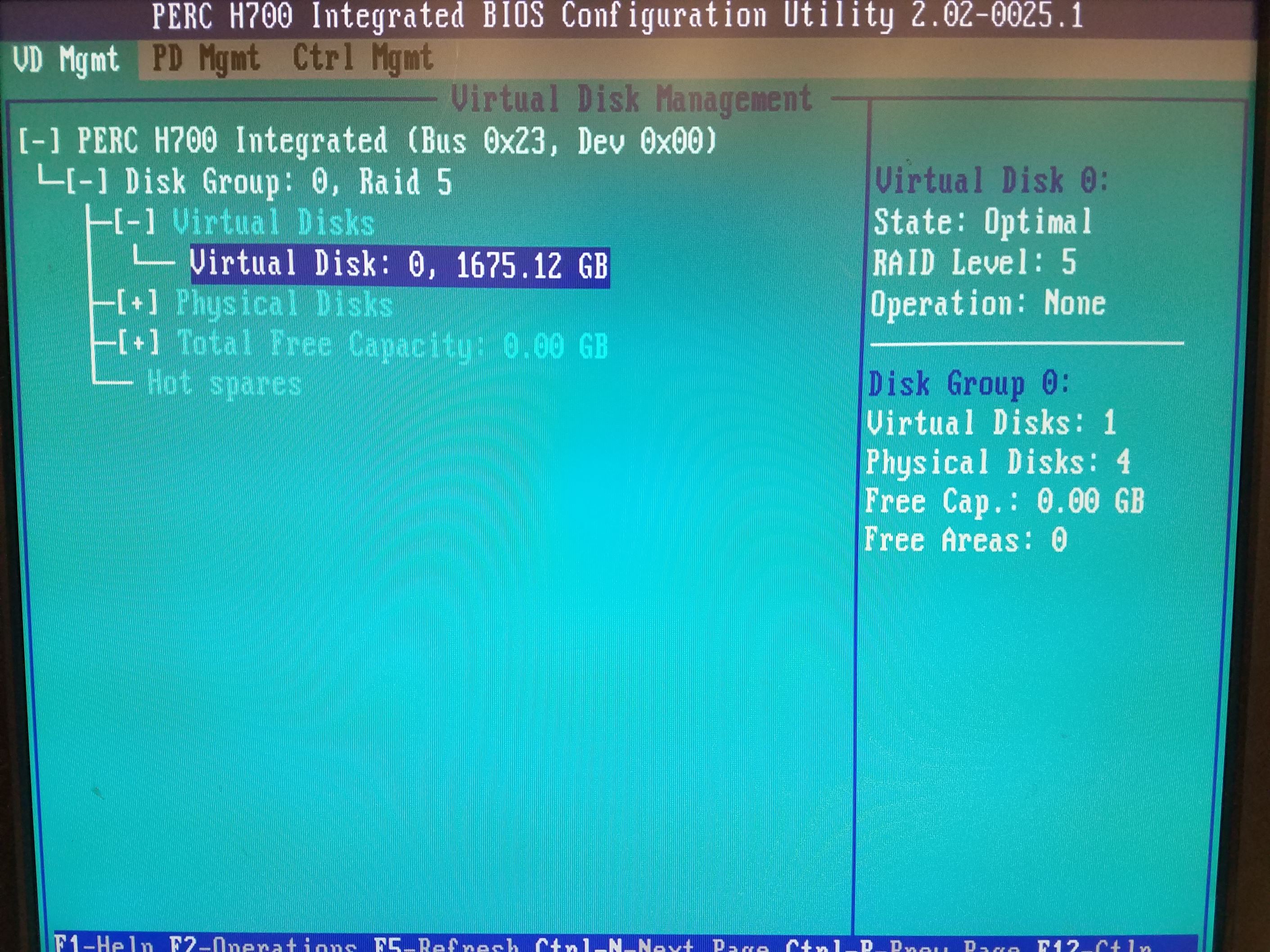 dell perc h200 adapter bios